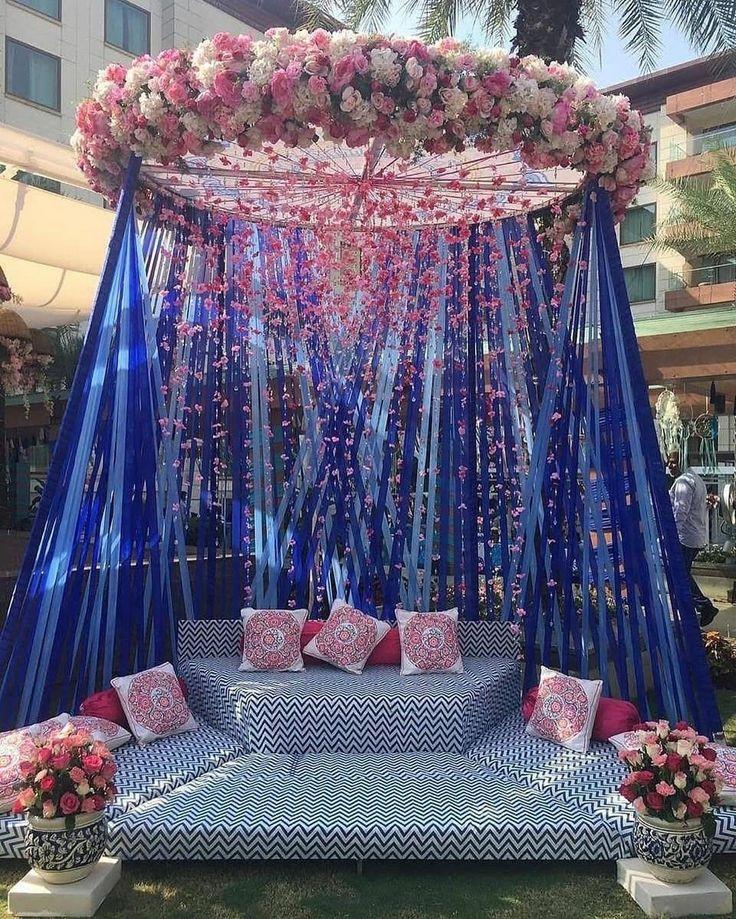 Blue Ribbon Mandap
