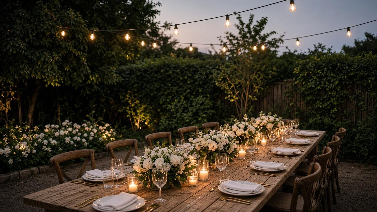 String-light gathering